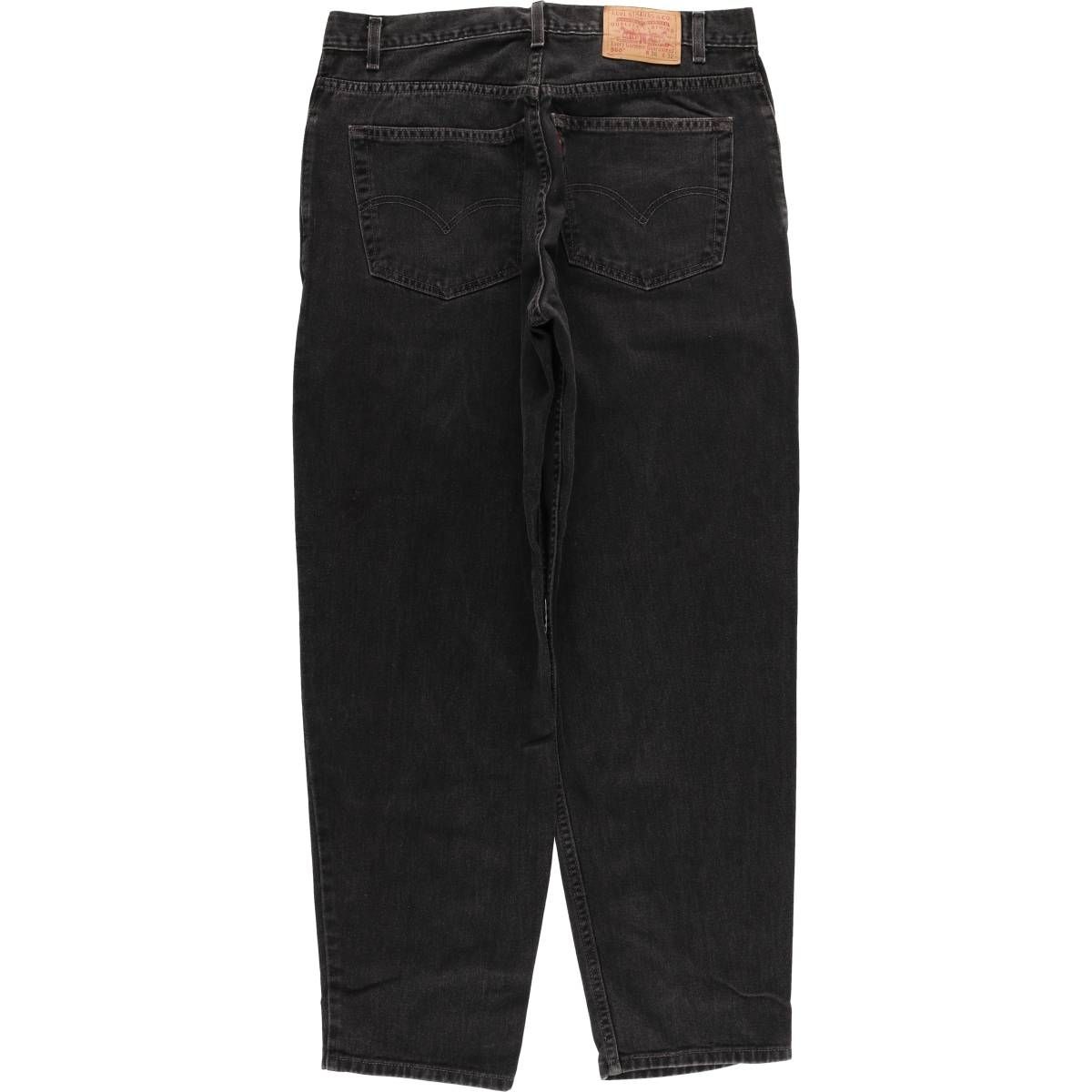 古着 00年代 リーバイス Levi s 560 LOOSE FIT TAPERED LEG ブラックデニム テーパードデニムパンツ メンズw36相当 eaa418861