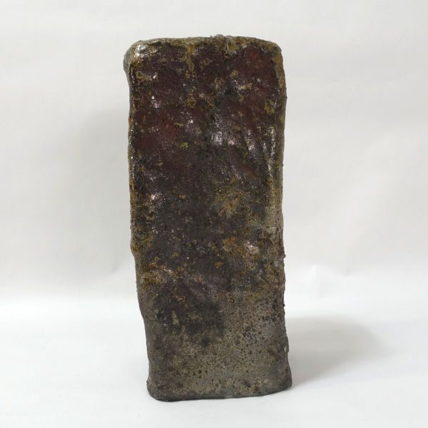 丹波立杭焼 省三窯元 市野省三作 花瓶 壷 V 9464 省