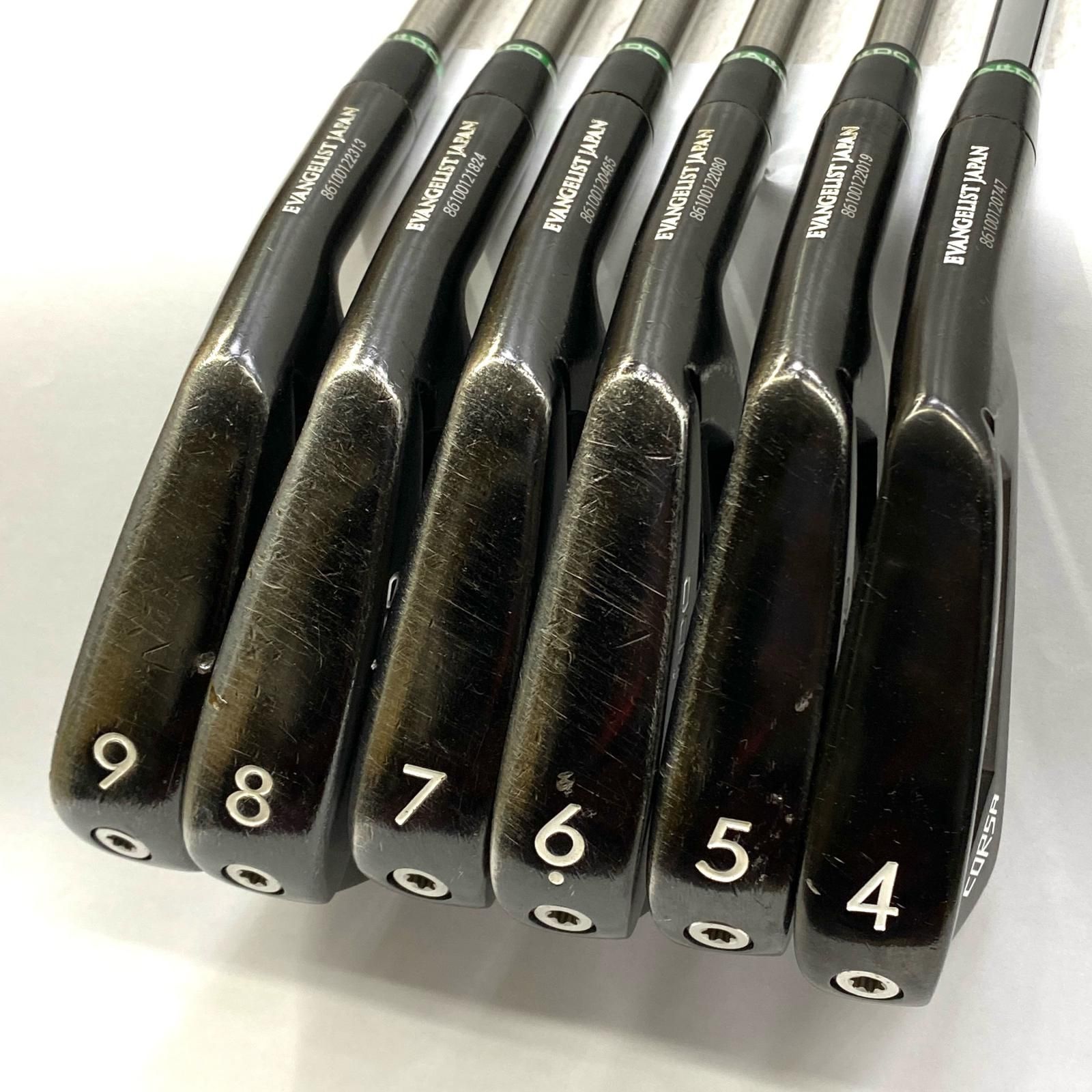 中古 アイアン ヘッド:CORSA IRON TYPE MC&DC TOUR KNIGHT クラブ種別:アイアン 利き手:右用 シャフト長(in):約4番約38inch 【427】【加古川店】 中古 アイアン ヘッド:CORSA IRON TYPE MC&DC TOUR KNIGHT