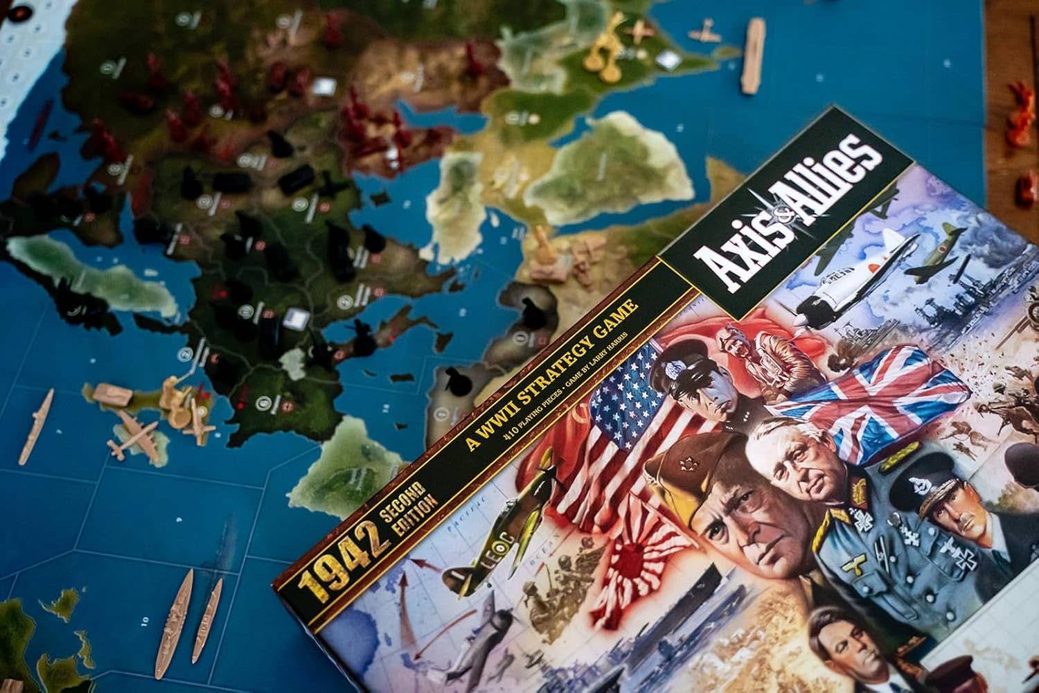 戦略ボードゲーム Axis Allies 1942 Second Edition 第二次世界大戦 2-5人