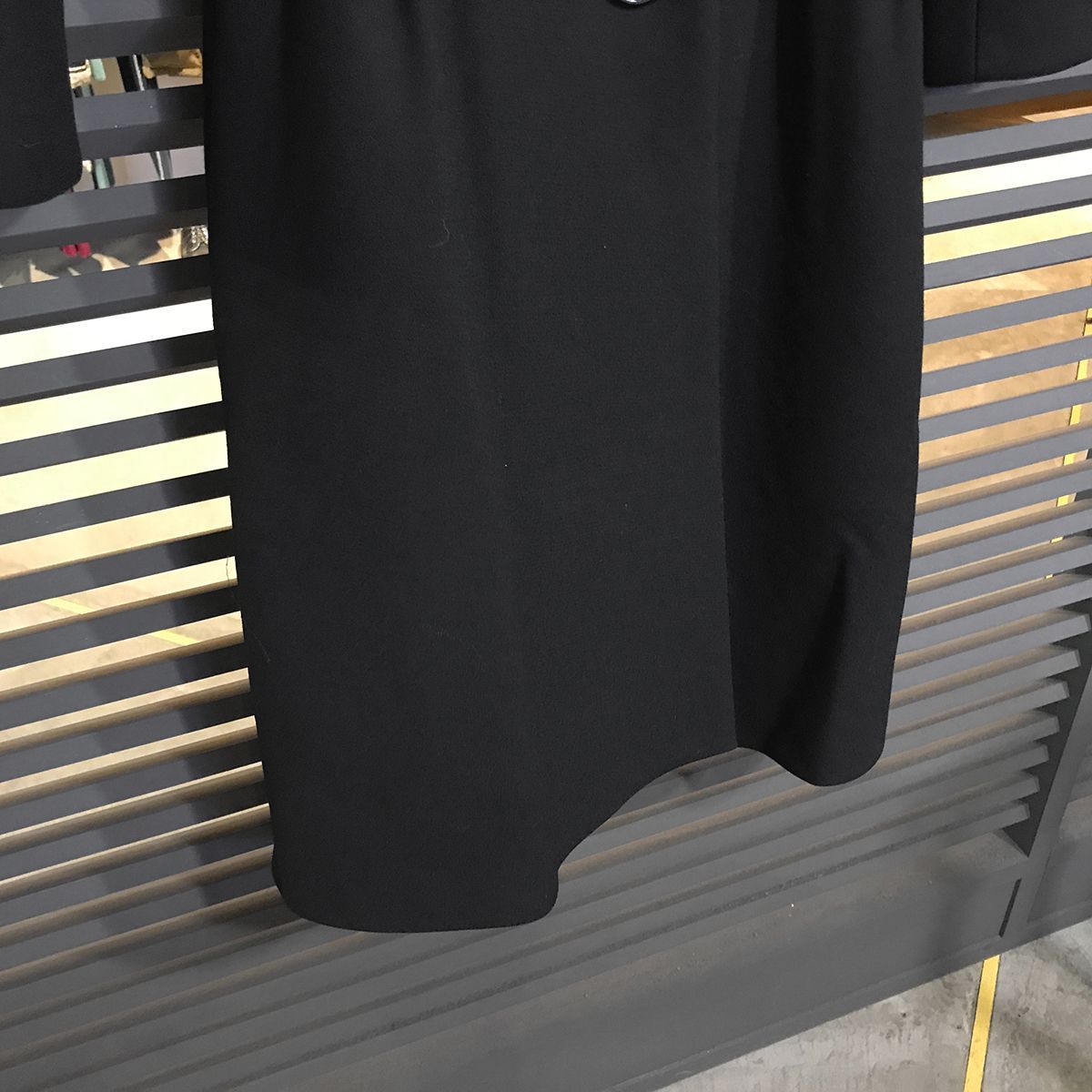 超美品】モスキーノ チープアンドシック ロングコート ブラック