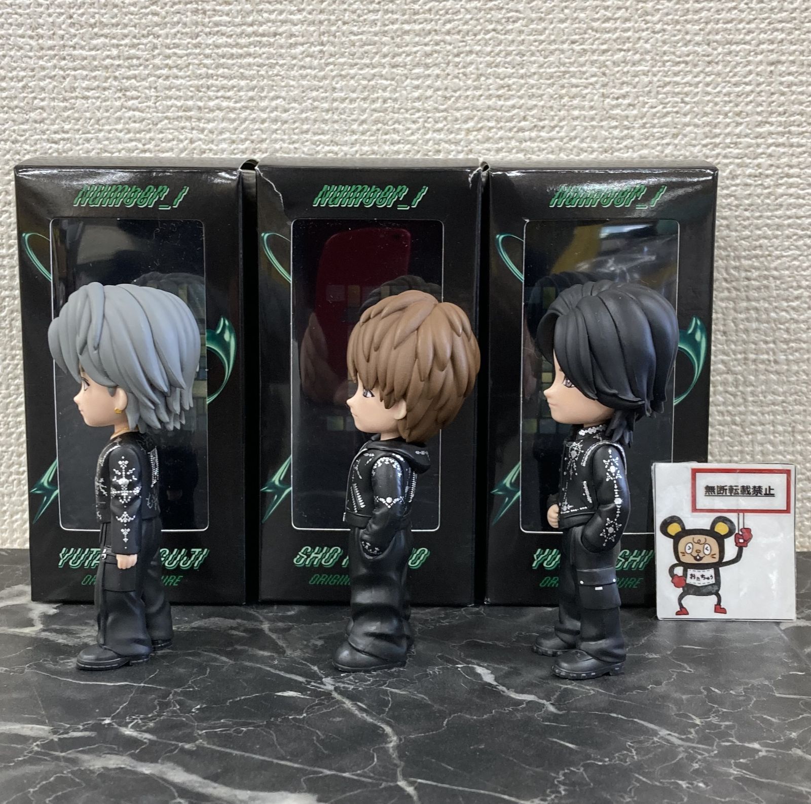 Number_i フィギュア2025 3点セット FC限定 Number_i ファンクラブ限定 フィギュア フィギュア 3体セット オマケ付
