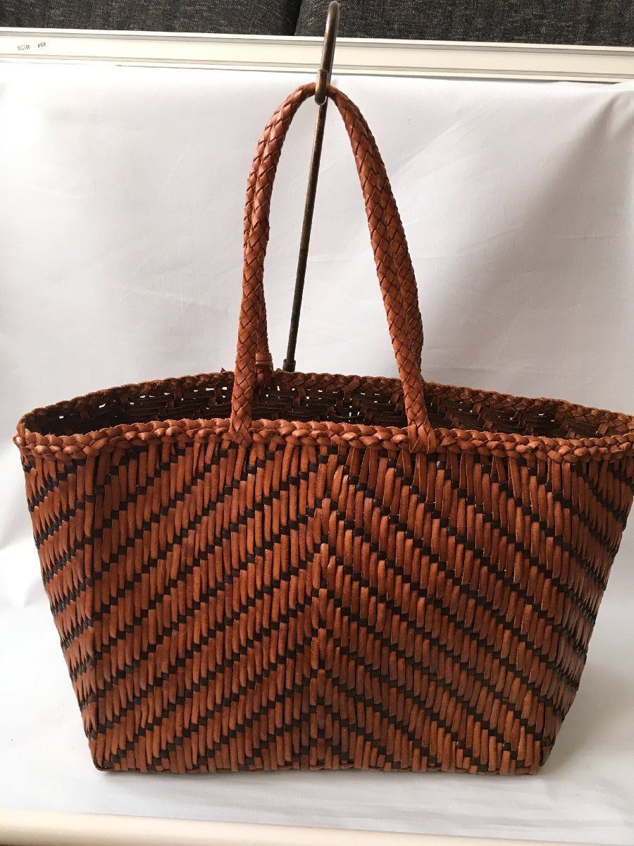 美品　Craig for HUMAN WOMAN レザーメッシュ　トートバッグ 美品 Craig for Human Woman メッシュレザー トートバッグ