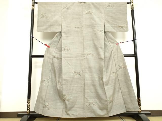 平和屋着物●小千谷紬　南天文　正絹　逸品　DAAV1285tw 平和屋着物○小千谷紬 南天文 正絹 逸品 DAAV1285tw - メルカリ