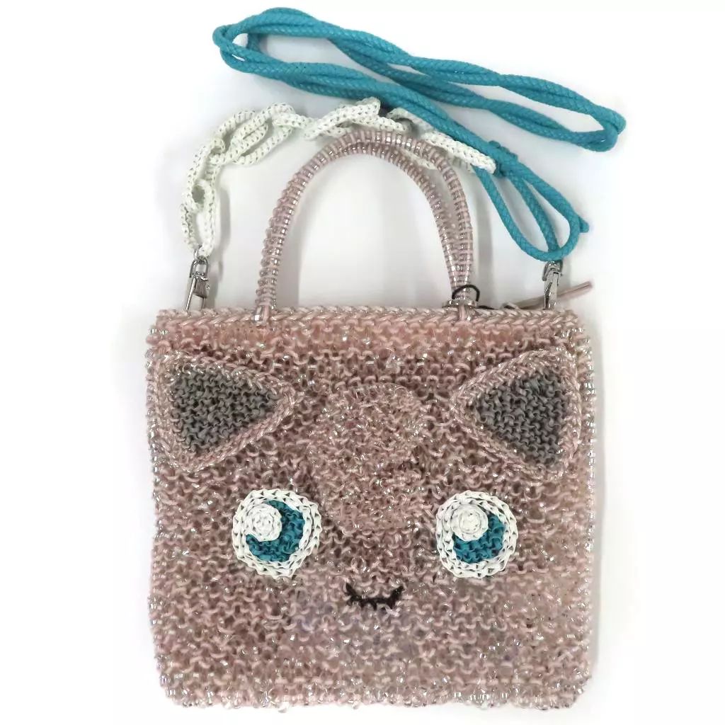 バッグ プリン ワイヤーバッグ パウダリーピンクシルバー ポケットモンスター×アンテプリマ POKEMON COLLECTION