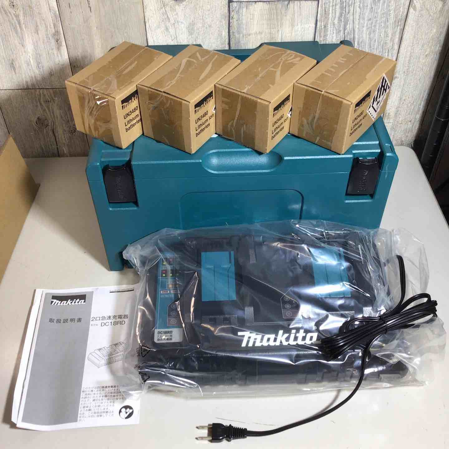 ♥品 マキタmakita パワーソースキット2 A-67094 バッテリー 18V|6.0Ah BL1860B 4個付 充電器 純正 戸田店