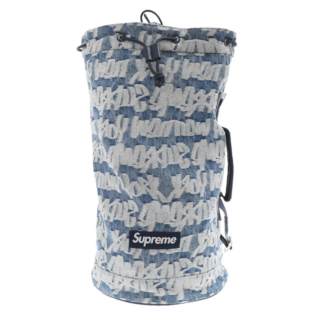 SUPREME (シュプリーム) 22SS Fat Tip Jacquard Denim Backpack