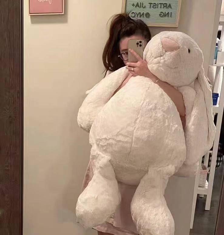 特大サイズぬいぐるみ】イースターフラワー耳ボニーバニー 108cm