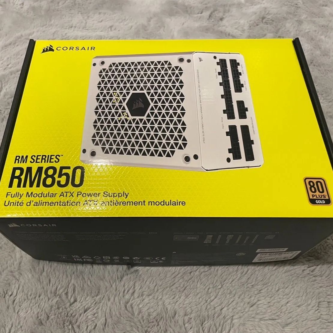 Corsair RM750x White【750W GOLD】PC用電源ユニット - メルカリ