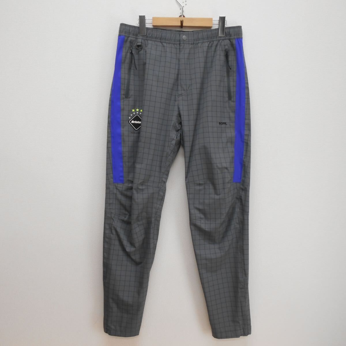 F.C.Real Bristol エフシーレアルブリストル FCRB-170001 WARM UP PANT ウォームアップパンツ ナイロンパンツ  ロゴ L 10118056 - メルカリ