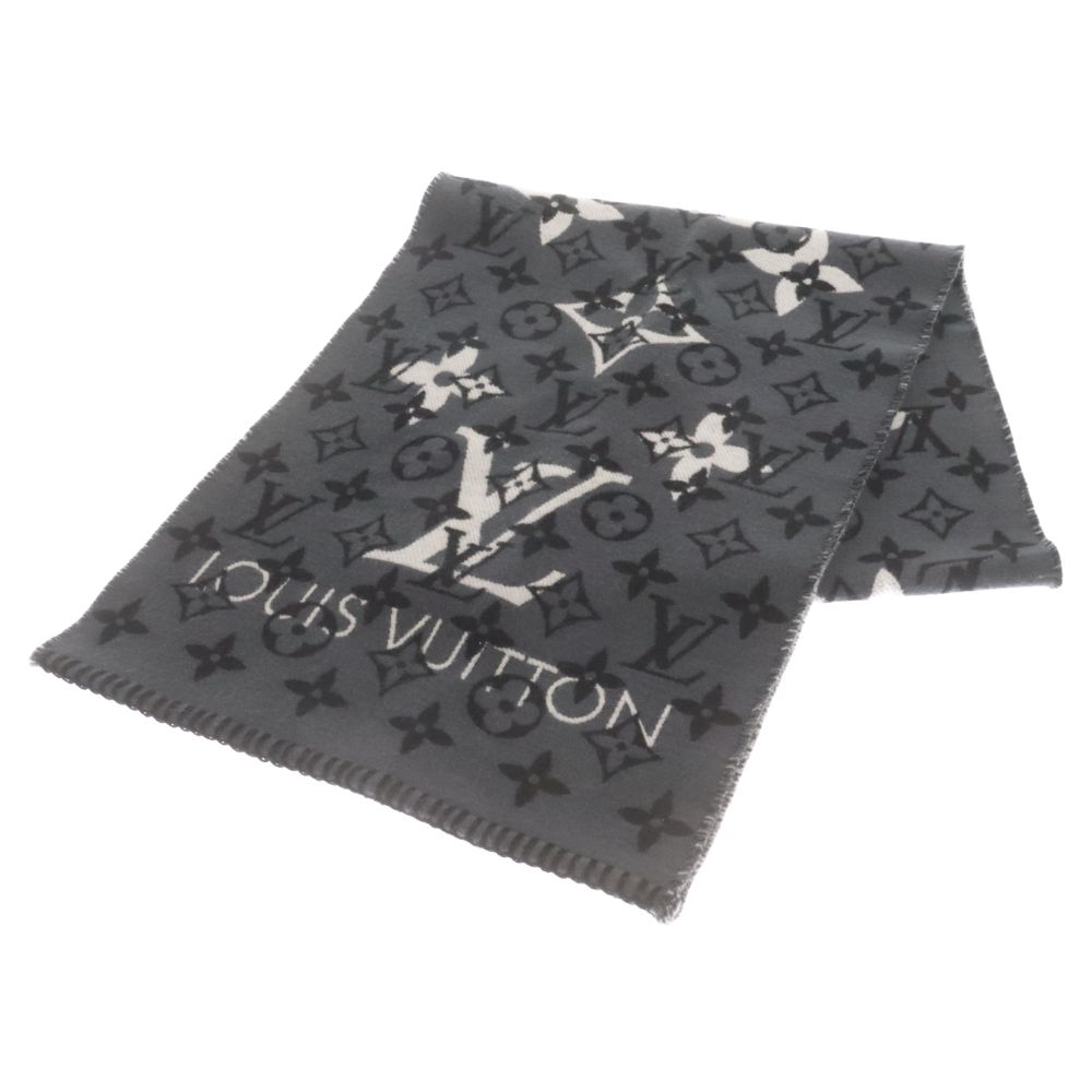 LOUIS VUITTON (ルイヴィトン) エシャルプ ウール シルク マフラー  