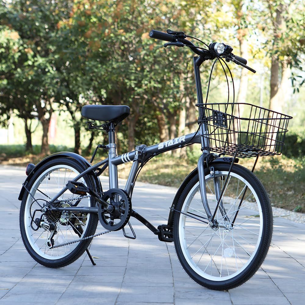 J552 ☆サビキズ使用感☆折りたたみ自転車☆Lismore☆6段☆20インチ