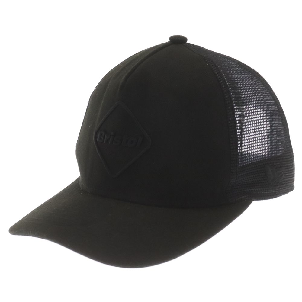 F.C.R.B./F.C.Real Bristol/FCRB (エフシーアールビー/エフシーレアルブリストル) ×NEWERA ニューエラ ブラック EMBLEM MESH CAP メッシュキャップ FCRB-210088 ブラック