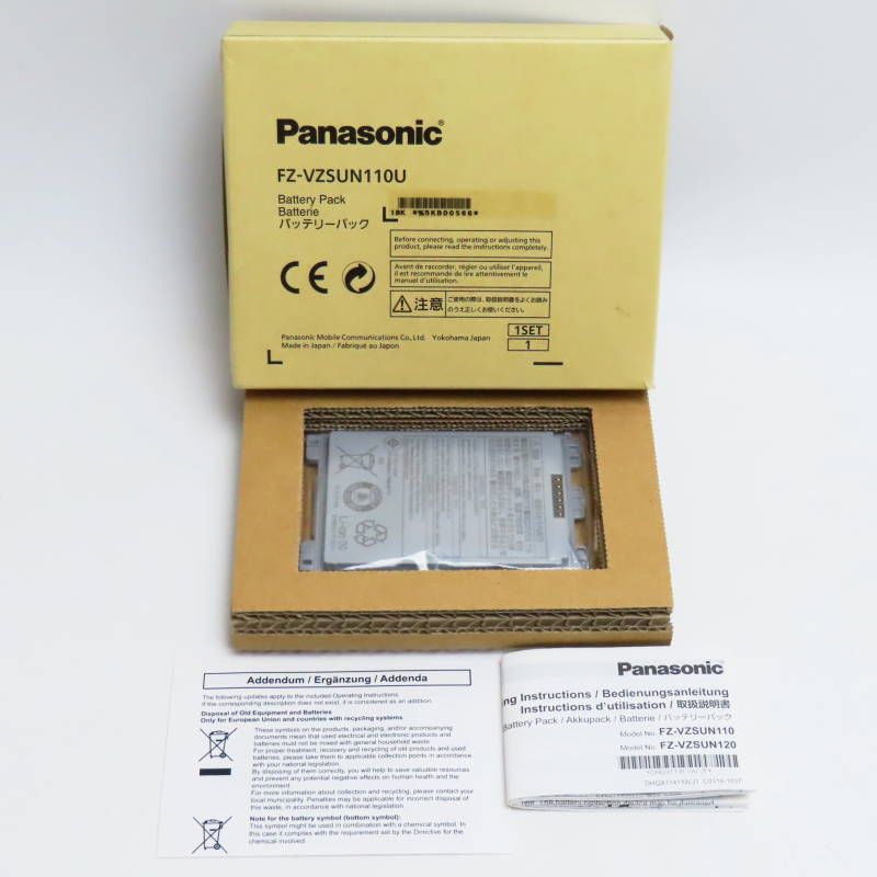 Panasonic - S04-t025 未使用品 Panasonic パナソニック FZ-VZSUN110U バッテリーパック TOUGHBOOK FZ-N1用 panasonic-toughbook-fz-n1-
