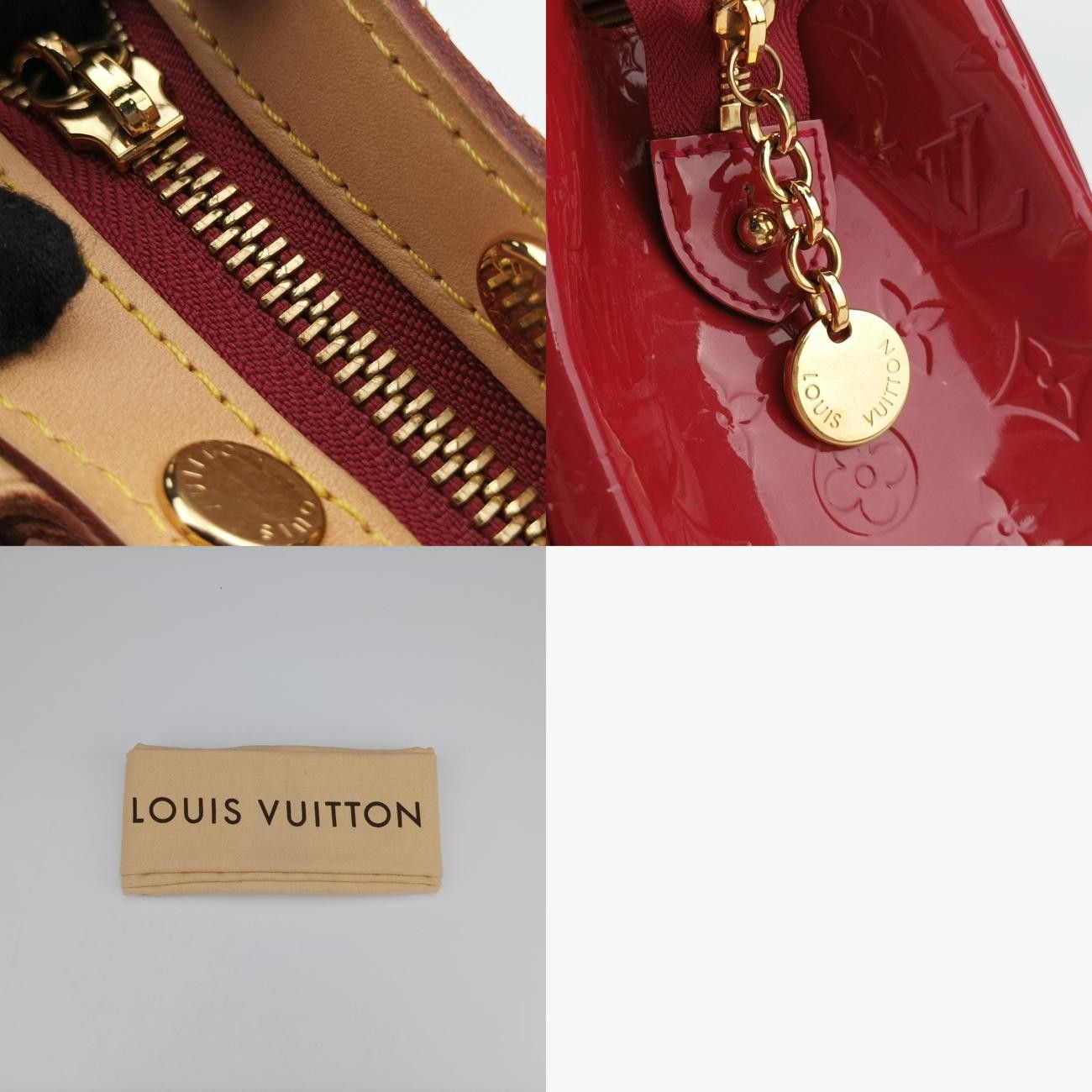 ルイヴィトンLouis VuittonブレアMMローズアンディアンヴェルニ