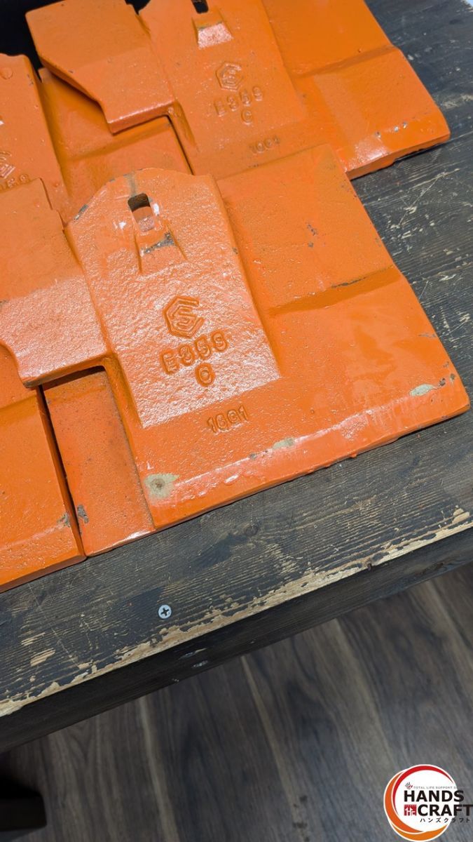 引き取り限定】【中古品】越後商事 ツース盤 E35S WR 16G3 オレンジ