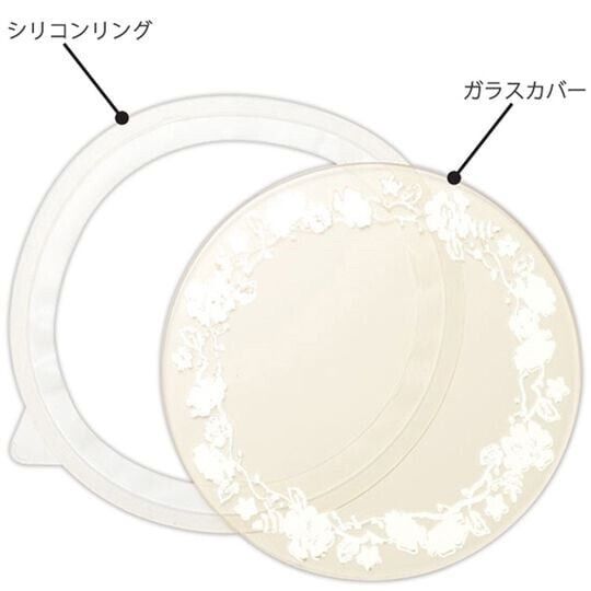 2組セット 耐熱ガラス製ＩＨマット