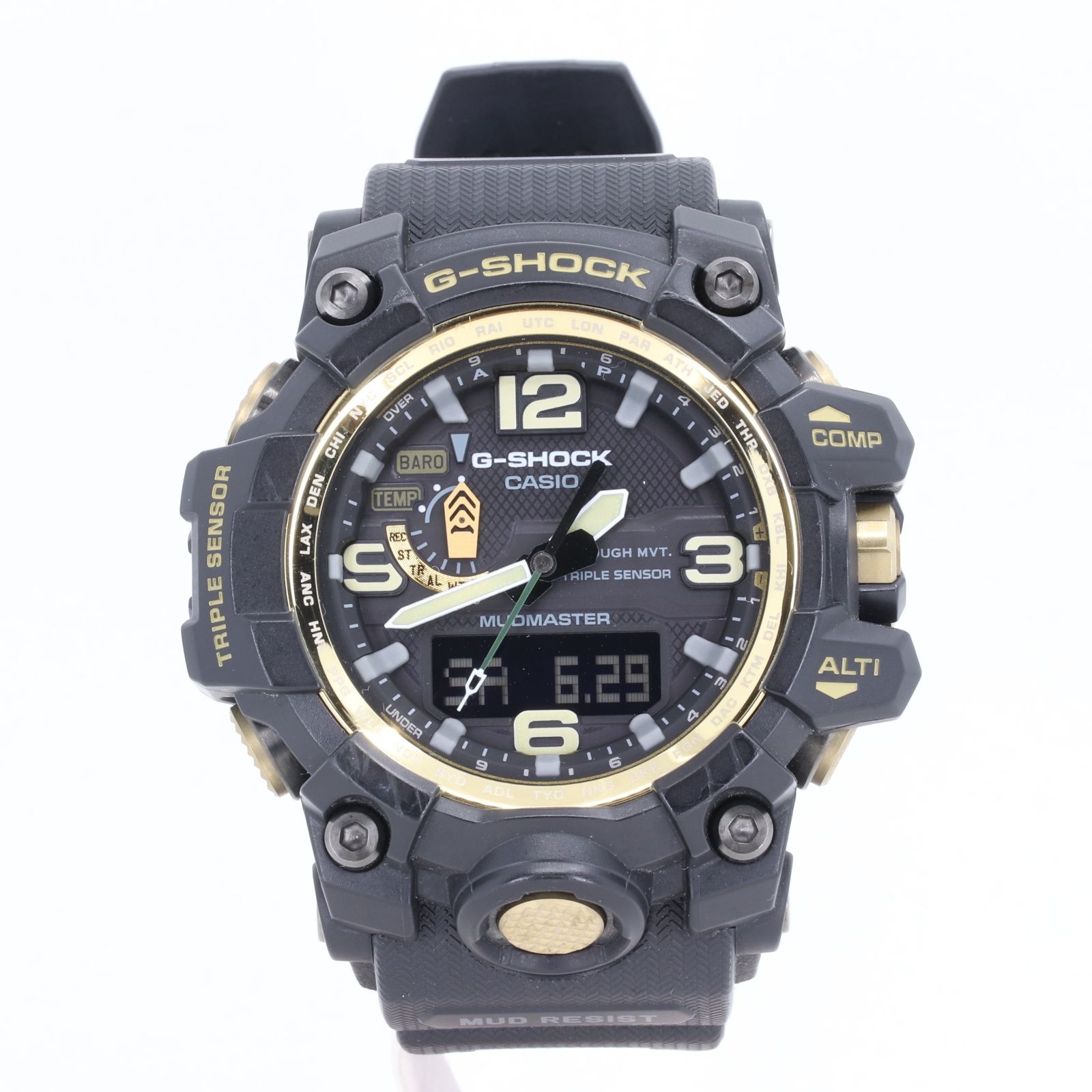 極美品 G-SHOCK GWG-1000GB マッドマスター 電波ソーラー 稼働 G-SHOCK GWG-1000GB マッドマスター 電波ソーラー 稼働