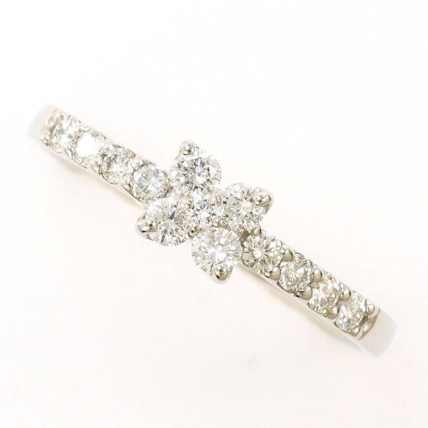 PT900 リング ring 指輪 12.5号 ダイヤ 0.35 総重量約2.4g