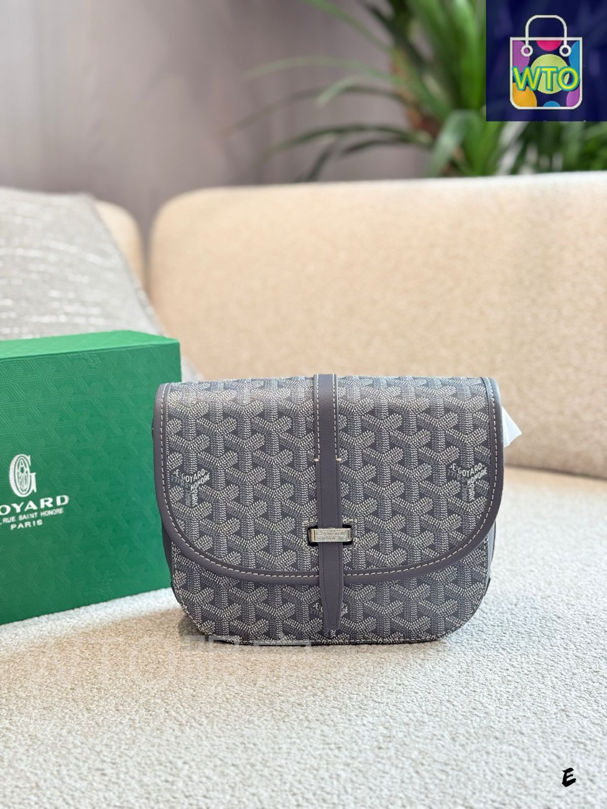GOYARDゴヤール サンルイ トート　ポーチ GOYARD ゴヤール サンルイPM・マーカー ポーチ付き トートバッグ