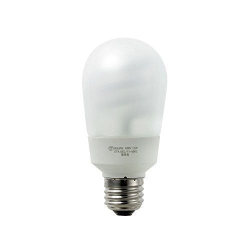 新品】 ELPA 電球形蛍光ランプ 60W形 E26 昼光色 EFA15ED/11-A061H