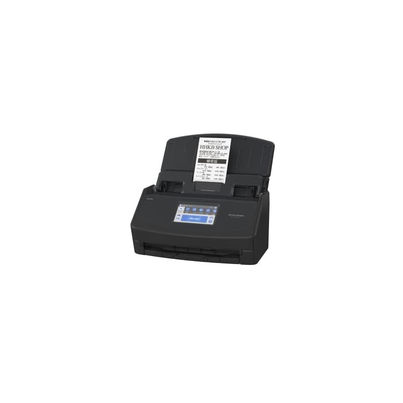最新|高速毎分40枚|両面読取|ADF|4.3インチタッチパネル|Wi-Fi対応|USB接続|フラグシップ|書類|レシート|名刺|写真
