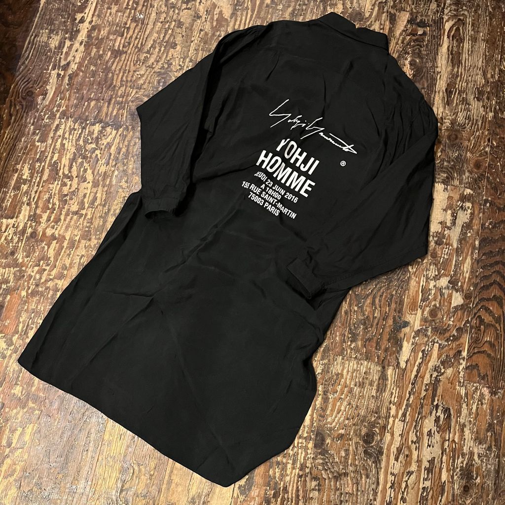 Yohji yamamoto スタッフシャツ yohjiyamamoto スタッフシャツ 【公式 