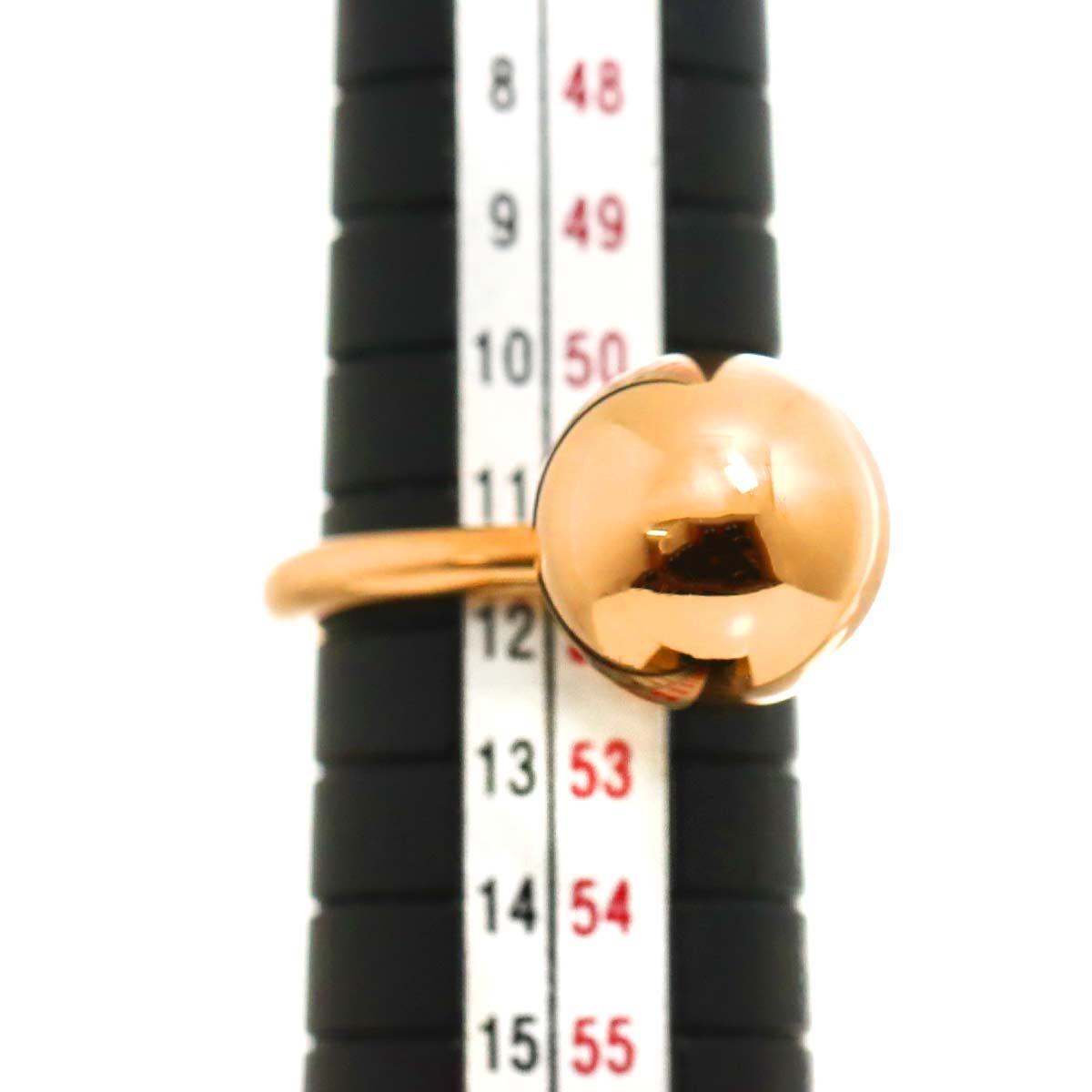 ティファニー TIFFANY&CO. ハードウェア ボール 11.5号 リング K18 PG  