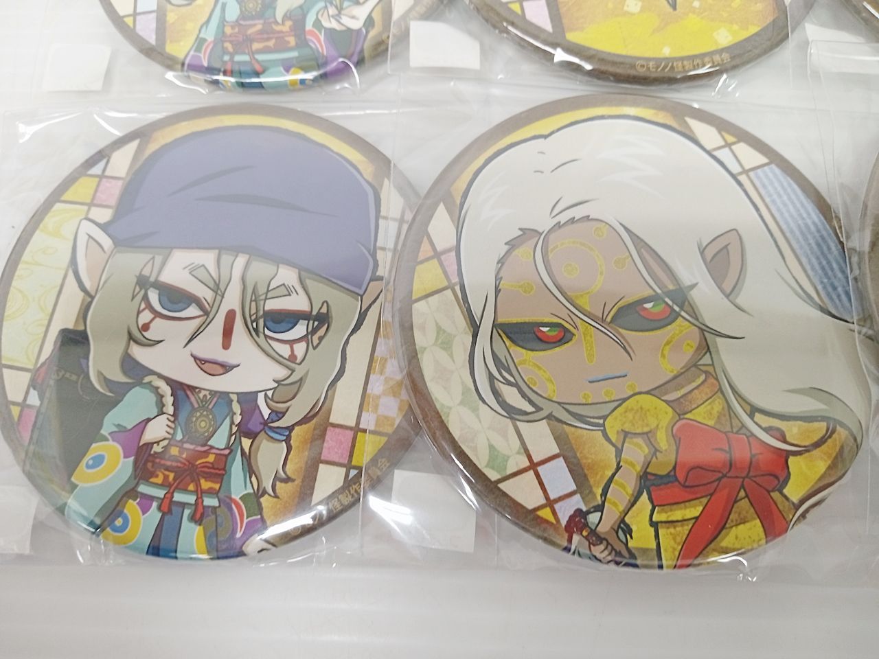 モノノ怪　缶バッジ　薬売り　くじメイト　くじ　コンプリート アニメイト通販「くじメイト」から『モノノ怪』のオンラインくじ
