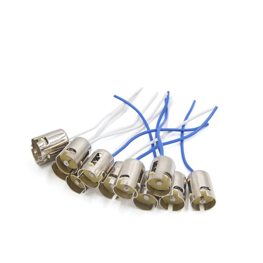 【数量限定】ソケット DC 線束 配線 12V-36V バルブ 自動車に適用 ターンシグナルライト BA15sライトソケット 12個入り uxcell
