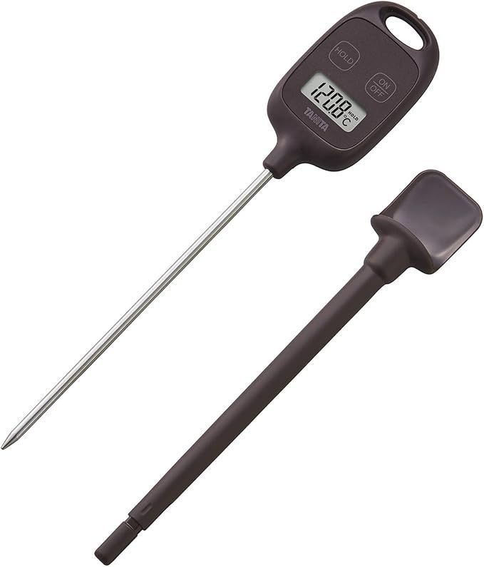 【在庫処分】タニタ(Tanita) 温度計 料理 調理 50~240度 ブラウン TT-583 BR スティック温度計