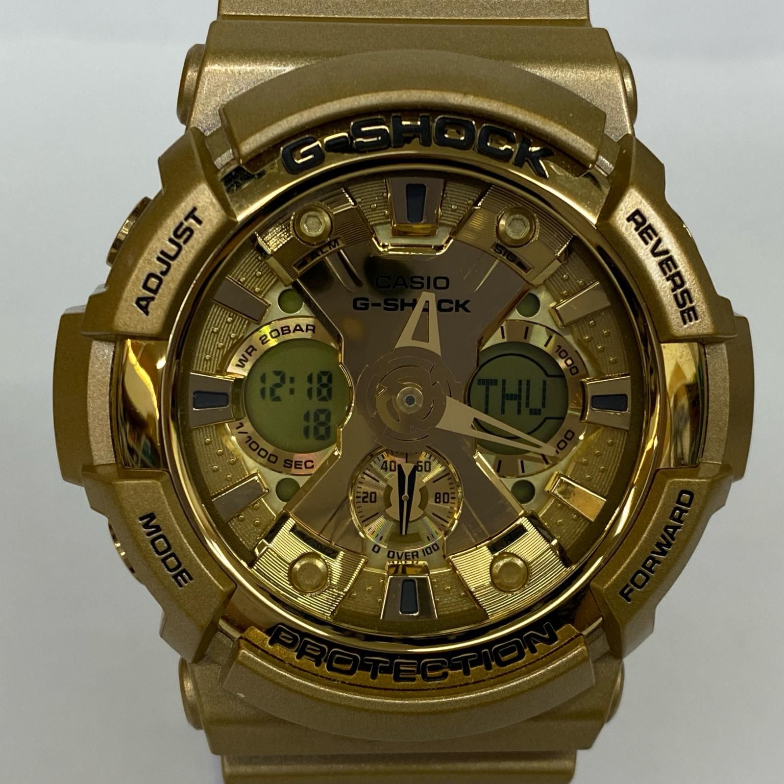 【G-SHOCK】GA-200GD CASIO ウォッチ 中古美品 箱付き 加古川店】 中古 G-SHOCK | ジーショック 腕時計 GA-200GD-9AJF
