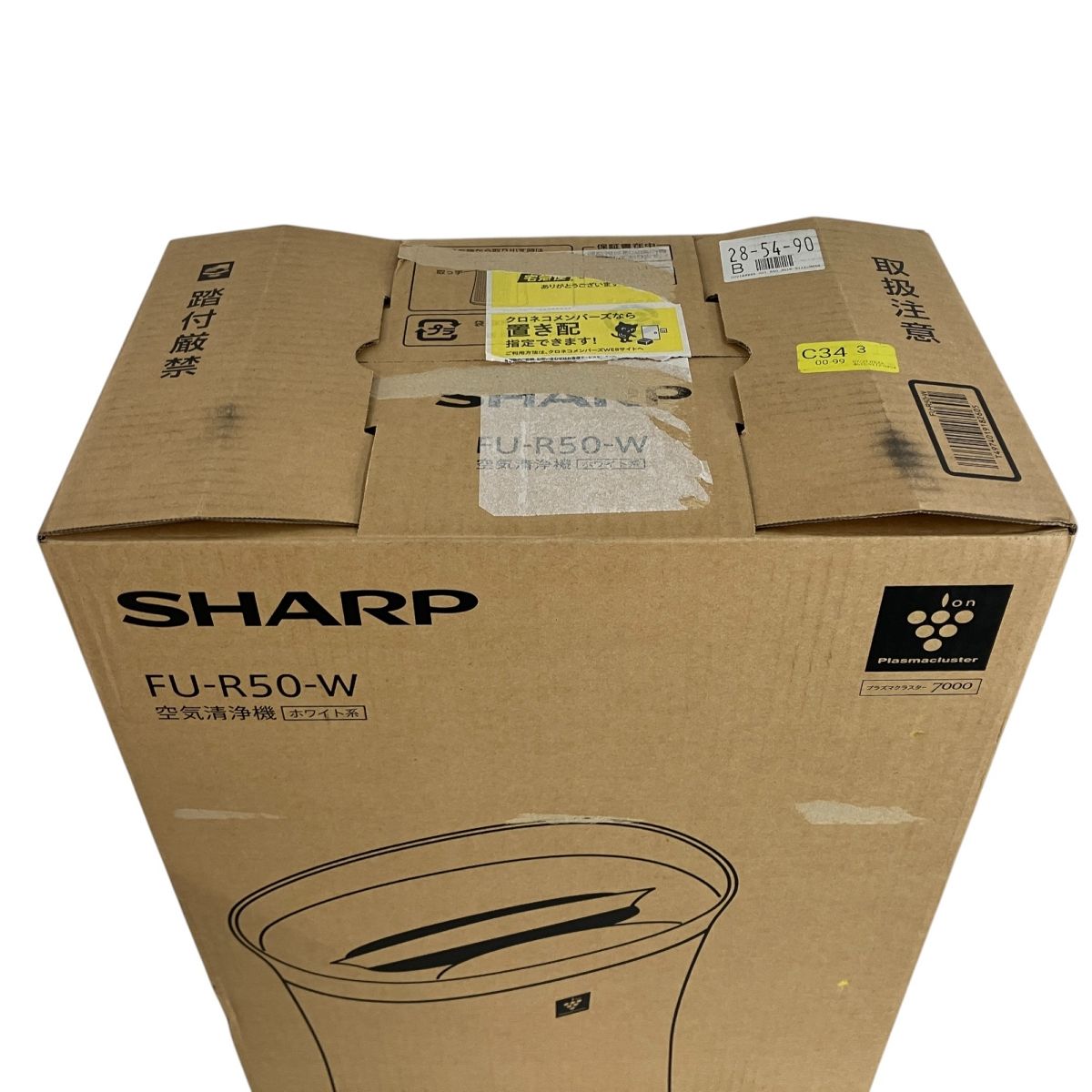 【未使用】SHARP 空気清浄機 FU-R50 プラズマクラスター Amazon | シャープ 空気清浄機 FU-R50-W プラズマクラスター7000