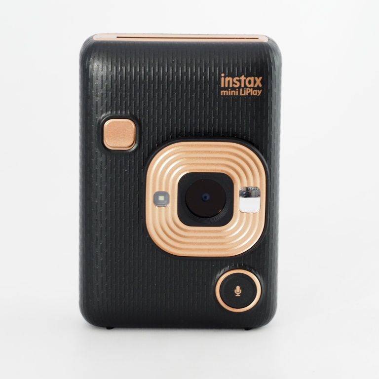 FUJIFILM 富士フイルム チェキ インスタントカメラ|スマホプリンター instax mini LiPlay エレガントブラック INS MINI HM1 ELEGANT BLACK