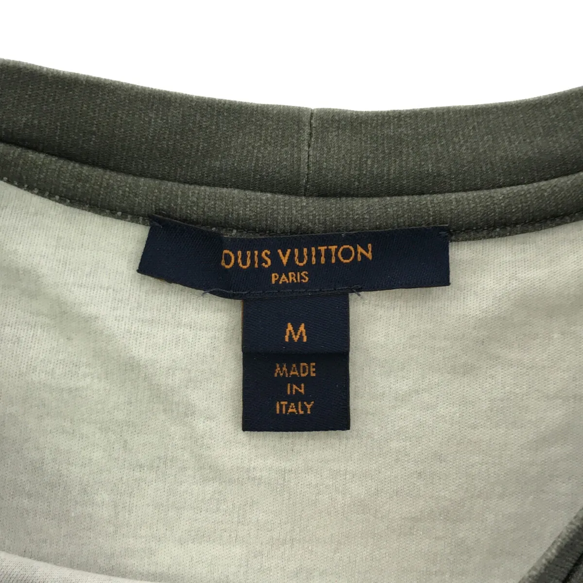 ルイヴィトン LOUIS VUITTON Tシャツ M サイズ CA36929 グレー系