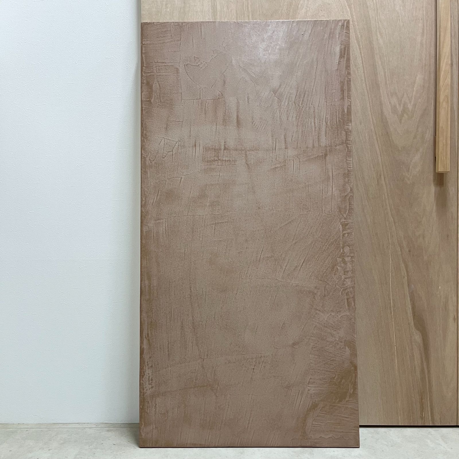 【アウトレットNo.25】モールテックス 天板のみ スクエア 60cm × 120cm 厚み25mm ベージュ