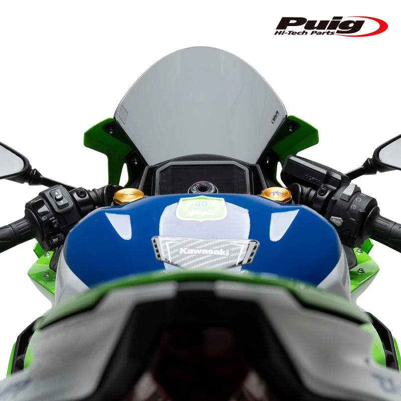 Puig 22468H R-RACER SCREEN [SMOKE] KAWASAKI ZX-4R/ZX-4RR