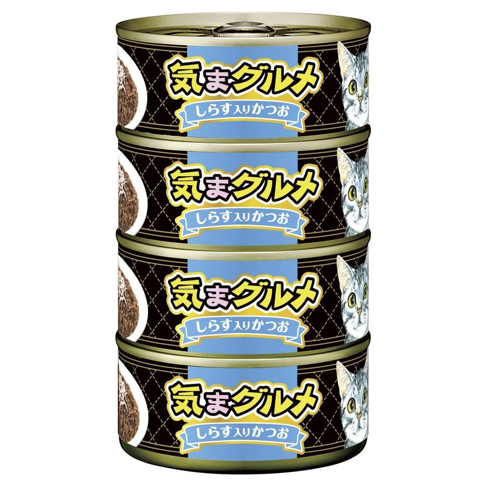 アイシア MiawMiaw しらす入りまぐろ 160g×3缶パック の