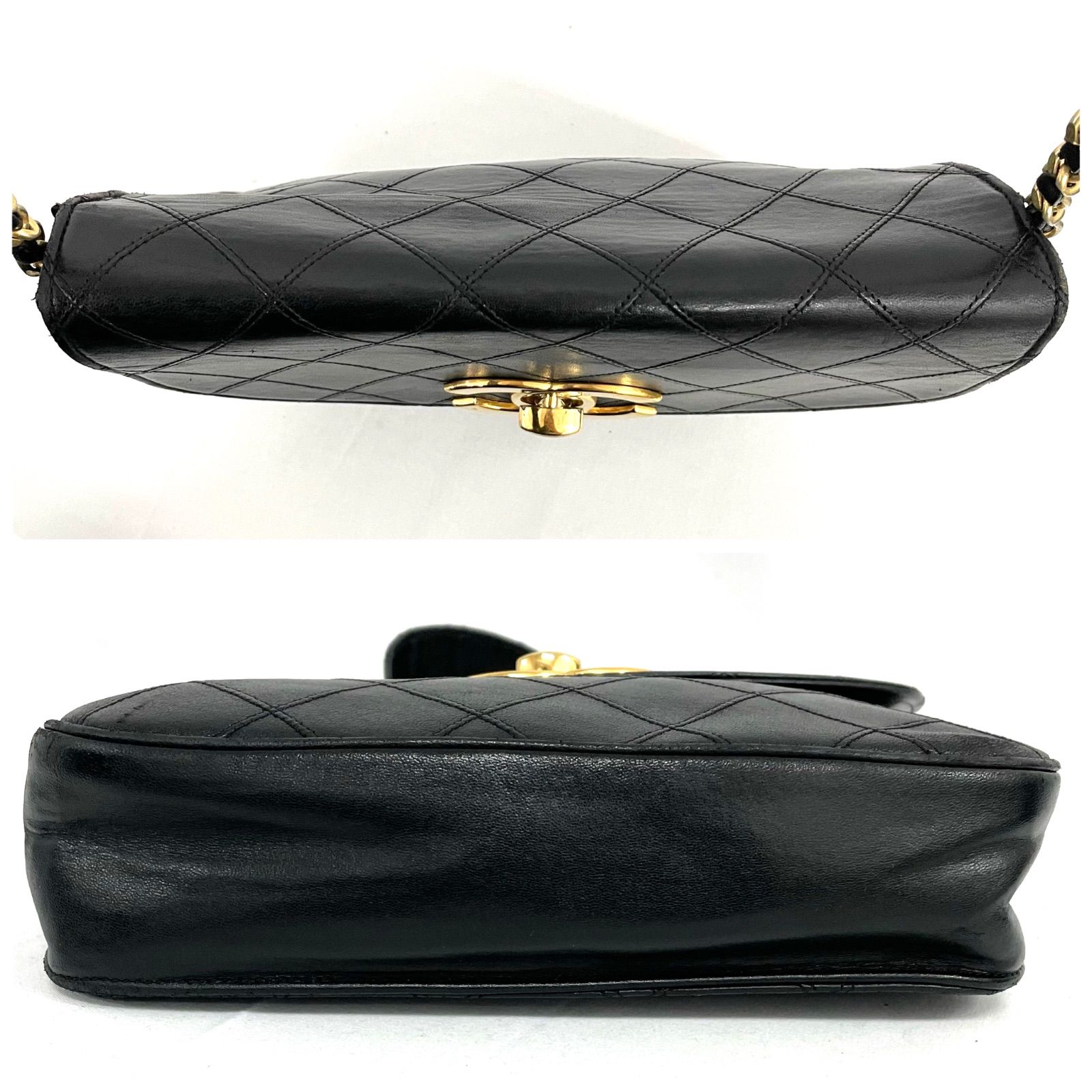 シャネル　黒　ビコローレ　ポーチ　ショルダー　ラムスキン　チェーンショルダー 楽天市場】シャネル CHANEL ビコローレ バッグ ショルダーバッグ