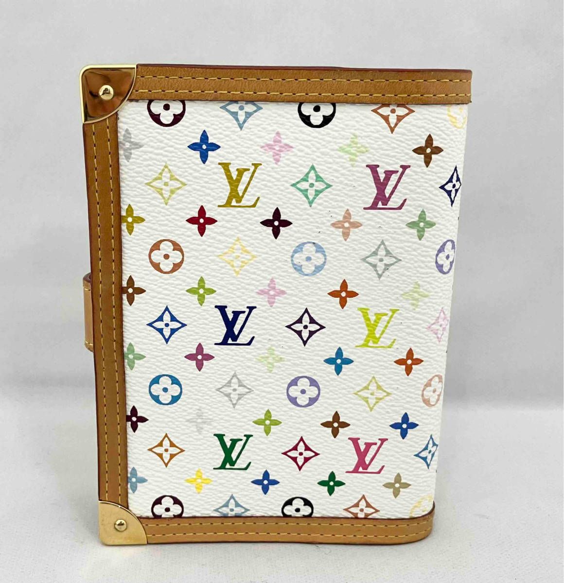 ルイヴィトン モノグラムマルチカラー アジェンダ PM 手帳カバー 楽天