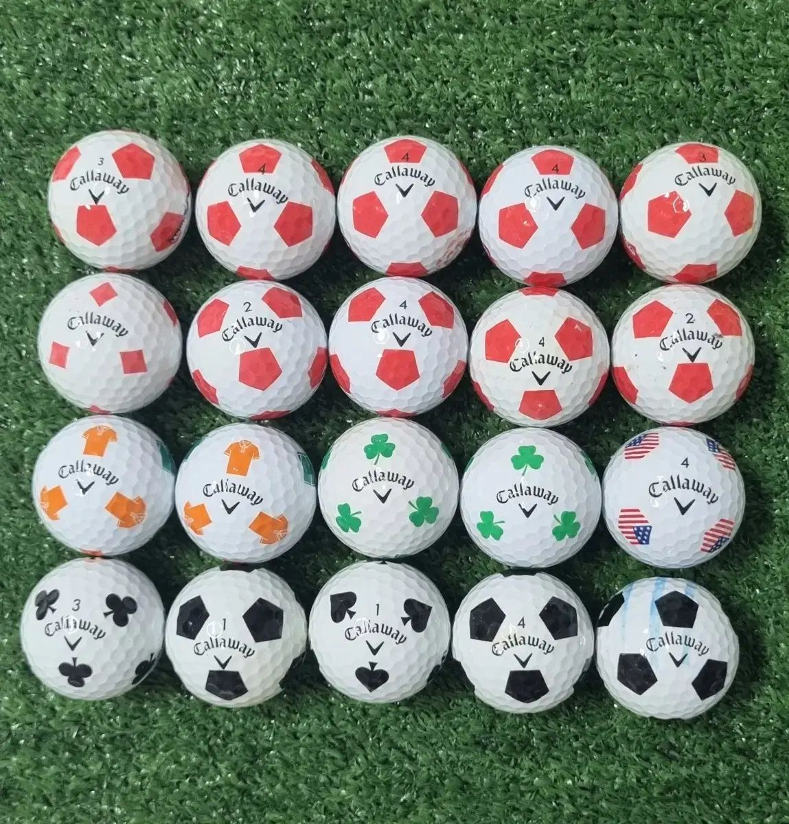 Callaway ロストボール キャロウェイ CHROME SOFT シャムロック