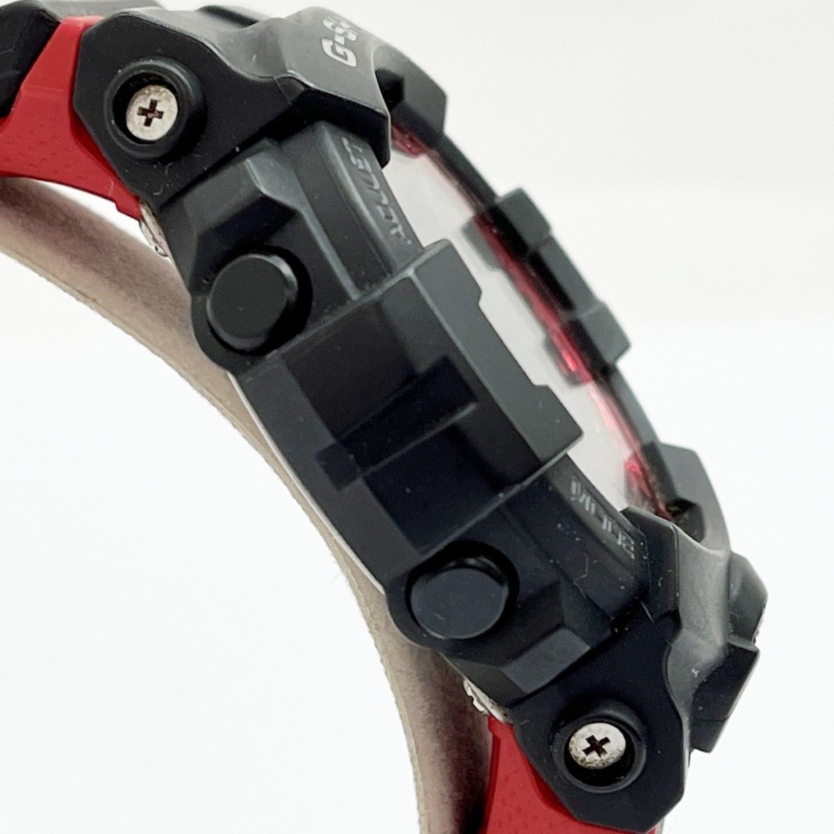 ◇◇CASIO カシオ 腕時計 G-SHOCK クォーツ ブラック レッド GBD-800