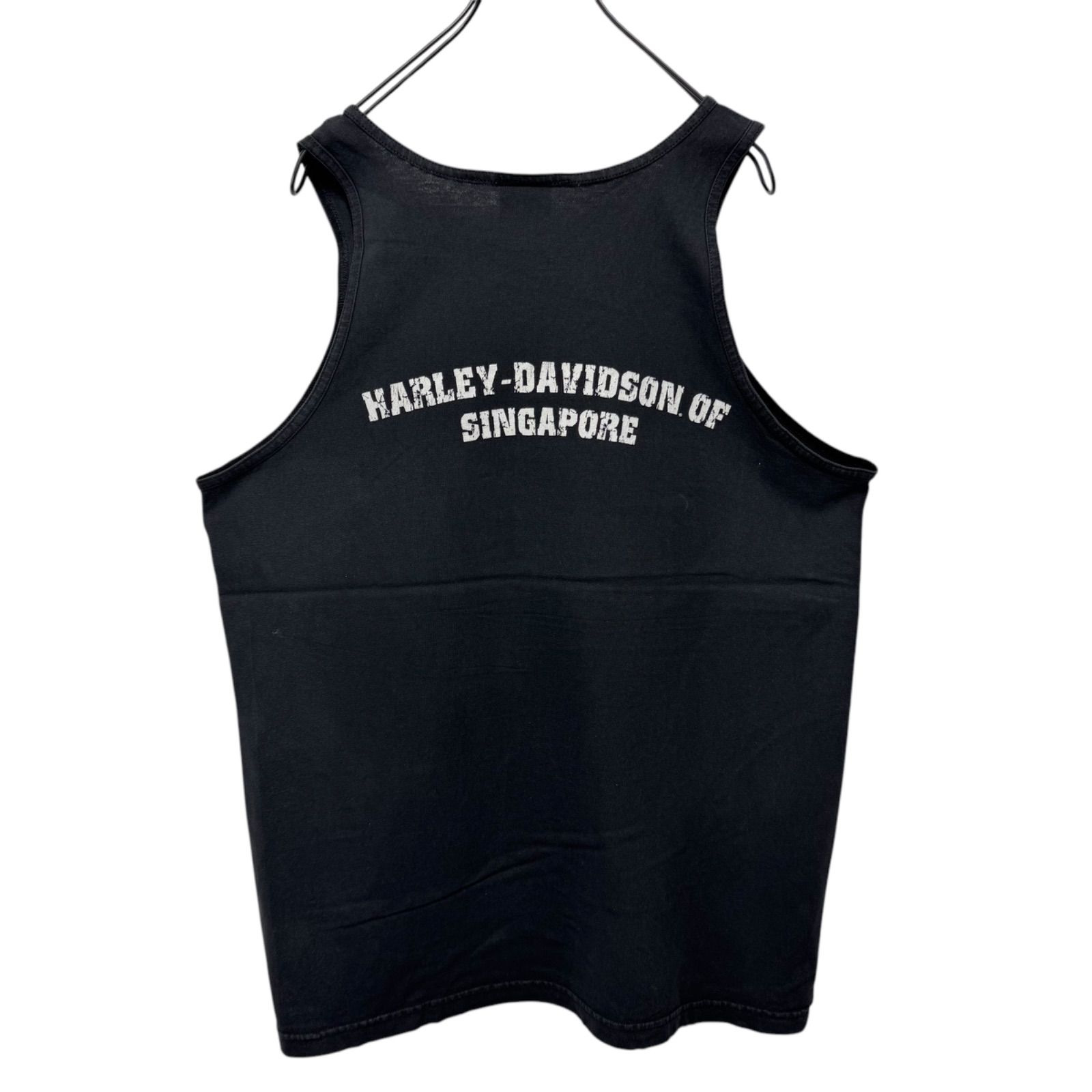 HARLEY-DAVIDSON Print Sleeveless Tank-top T-shirt Tee