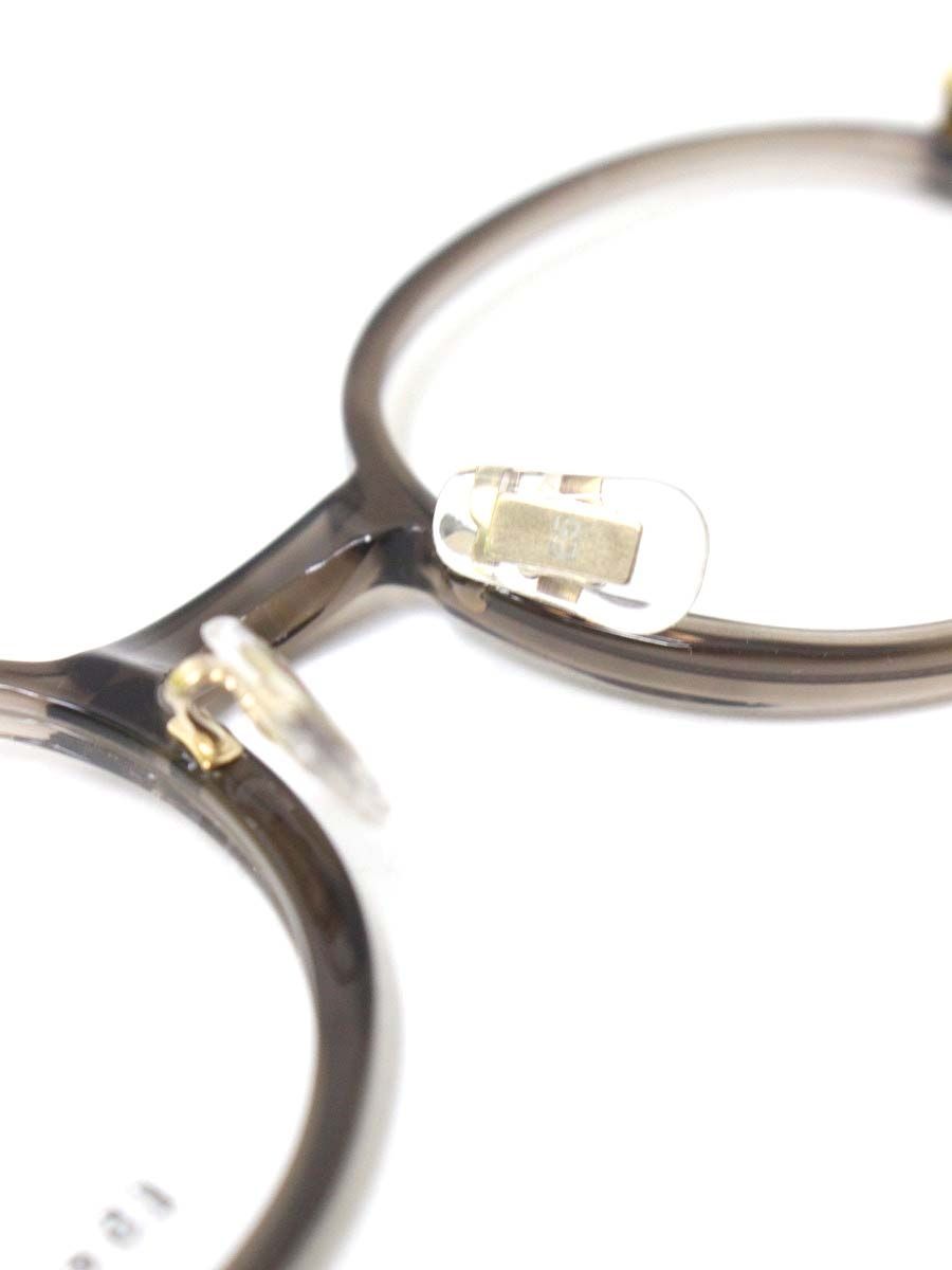 イーファイブアイヴァン p2 SB/WG メガネ ブラウン コンビフレーム  