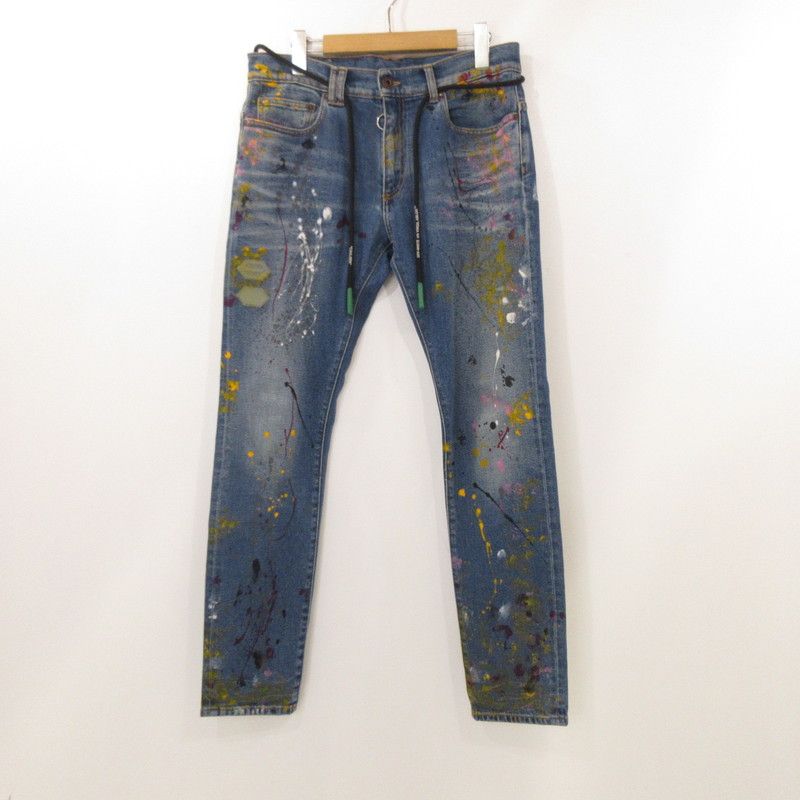 姫路東店 OFF-WHITE | オフホワイト デニムパンツ OMYA002R19C32021 並行品 ブルー サイズ 32 108