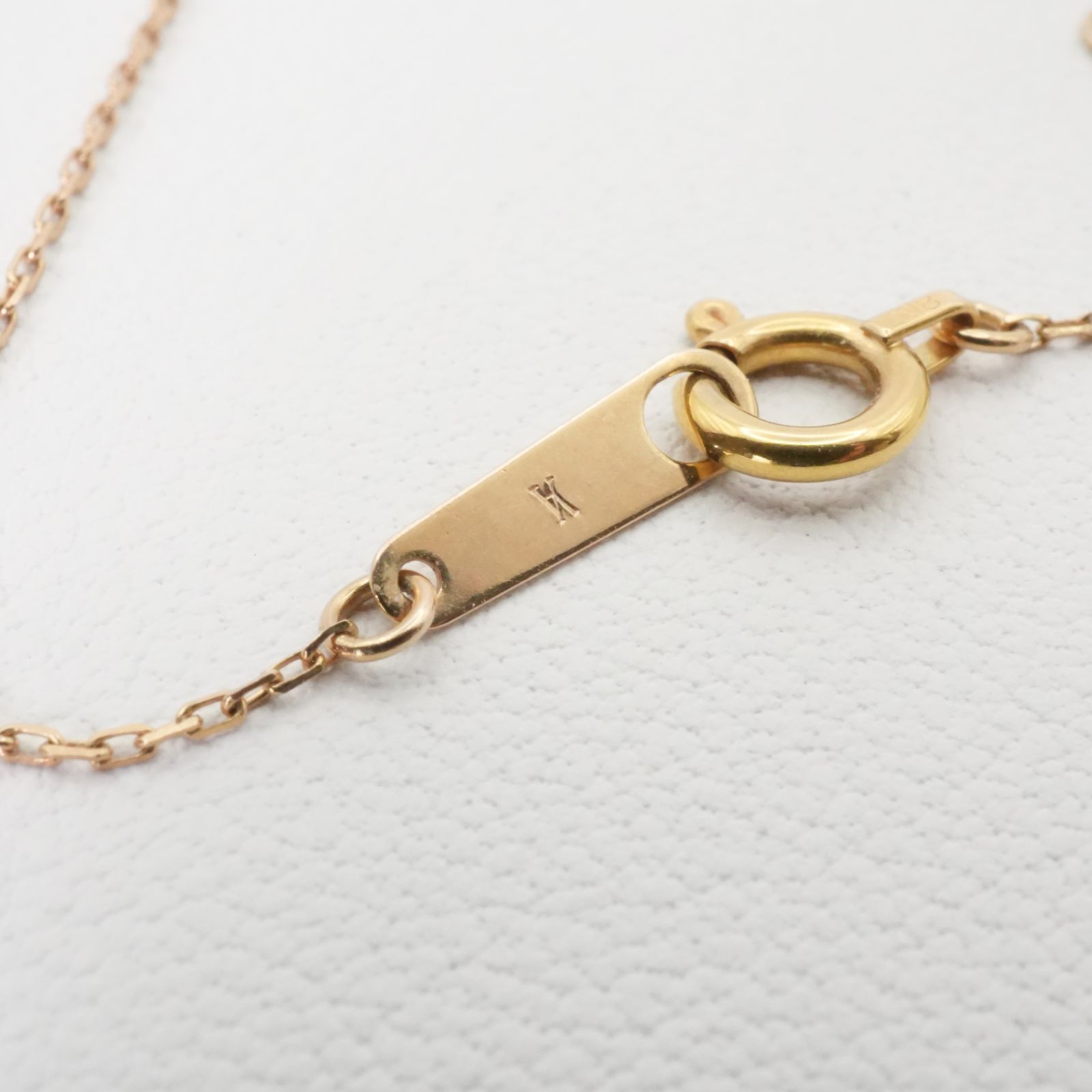 ヴァンドーム青山 K18 リュール ライン ネックレス ダイヤ/25-1338S