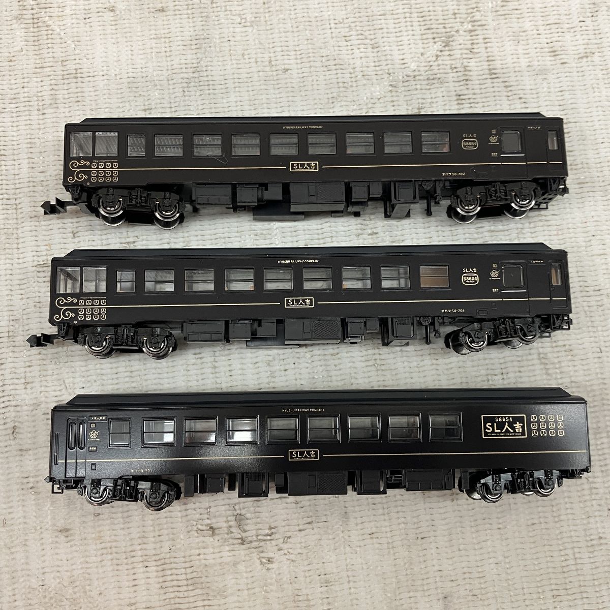 KATO 10-1728 50系700番台「SL人吉」 3両セット 【中古品】 KATO 10-1728 50系 700番台 SL人吉 3両セット 鉄道模型 Nゲージ