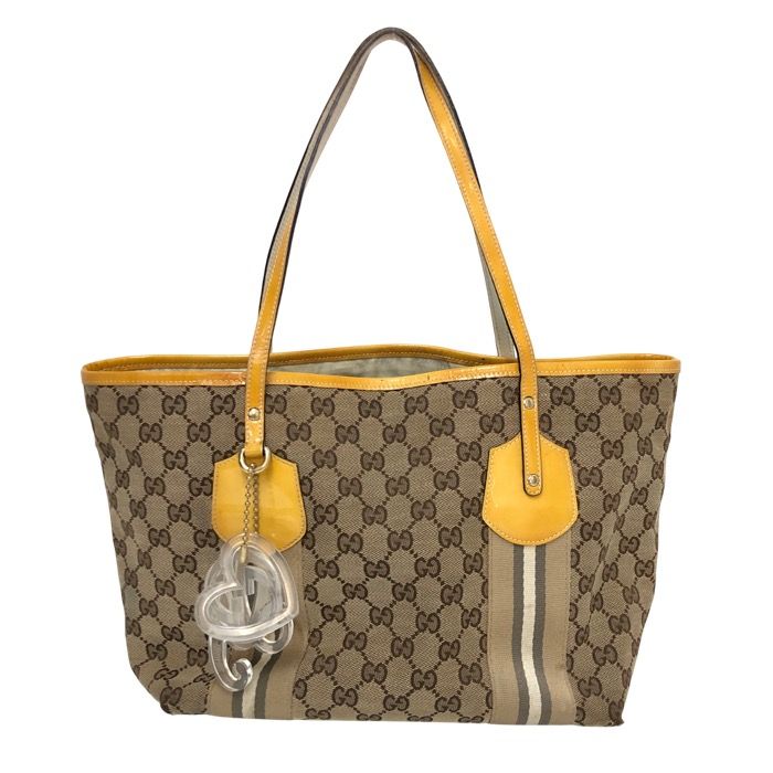 GUCCI グッチ シェリーライン 211971 トートバッグ GGキャンバス  