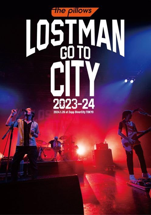 the pillows ピロウズ ピロ―ズ「LOSTMAN GO TO CITY 2023-24 2024.1.26 at Zepp DiverCity」CD付 DVD  