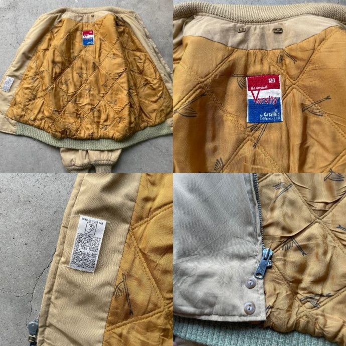 70～80年代 USA製 Varsity by Catalina ダービージャケット カップ